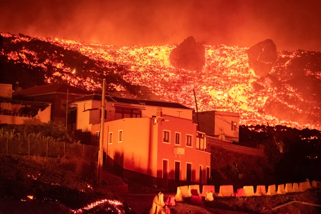 Pasojat shkaterrimtare te vullkanit Cumbre Vieja 